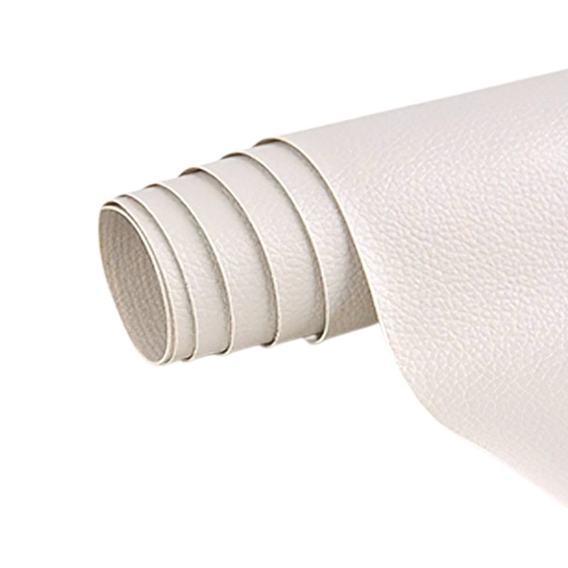 Self-adhesive leather repair patch