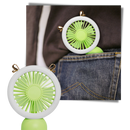 Handheld Pocket USB Fan with LED