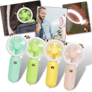 Handheld Pocket USB Fan with LED