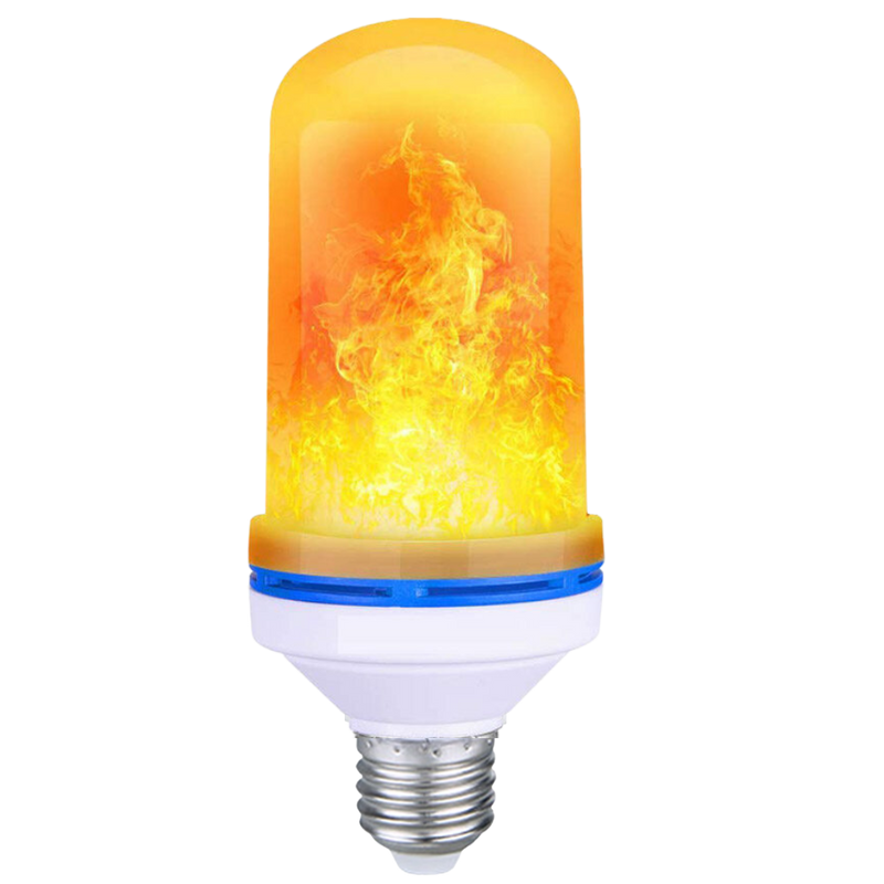 LED Lamp with Flame Effect