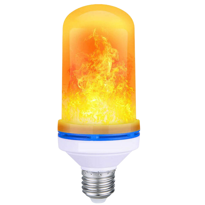 LED Lamp with Flame Effect