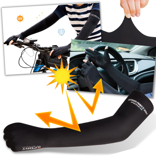 Arm-length Sunscreen Gloves