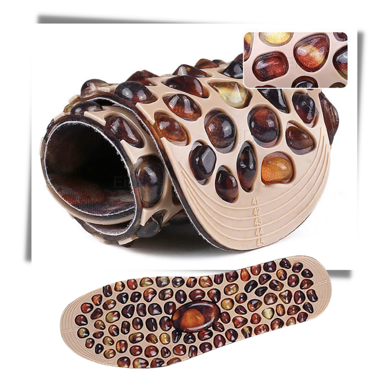 Massaging Insole With Cobble Design