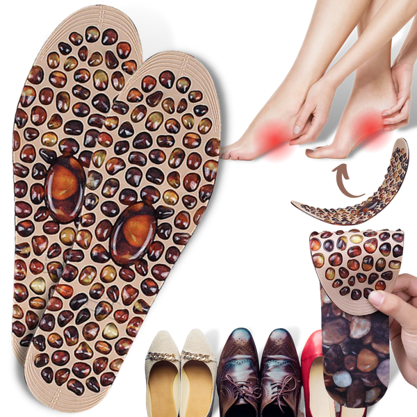 Massaging Insole With Cobble Design