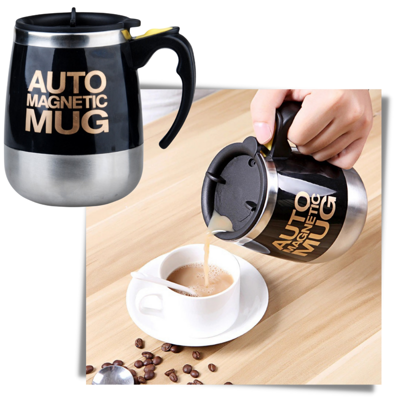 Self Stirring Magnetic Mug