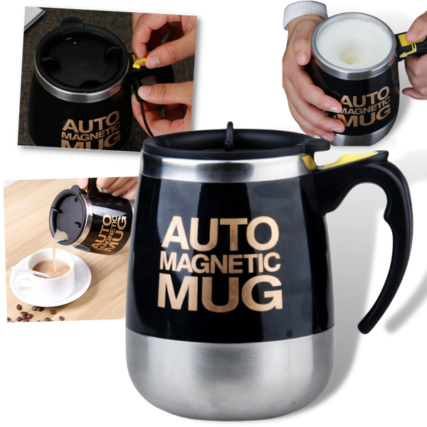 Self Stirring Magnetic Mug