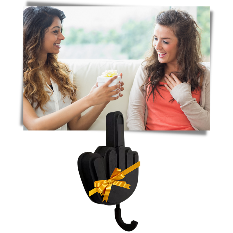 Adhesive Hand Gesture Key Hook