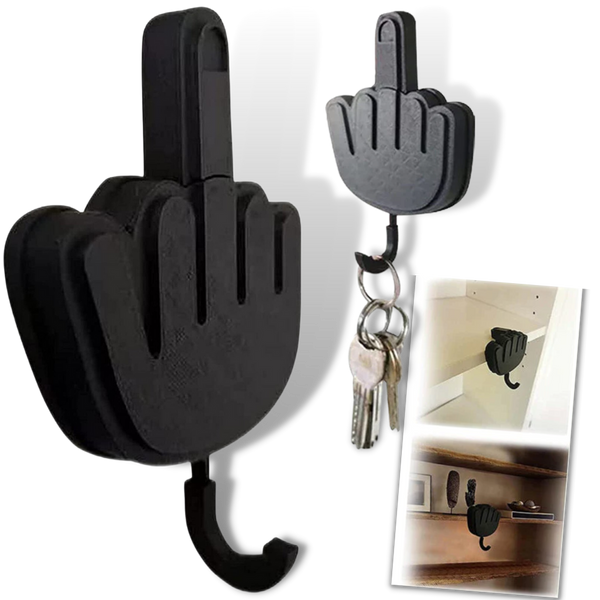 Adhesive Hand Gesture Key Hook