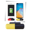 Capsule-Shaped Mini Portable Power Bank