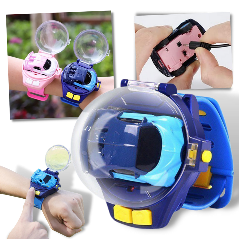 Rechargeable Remote Controlled Car Watch