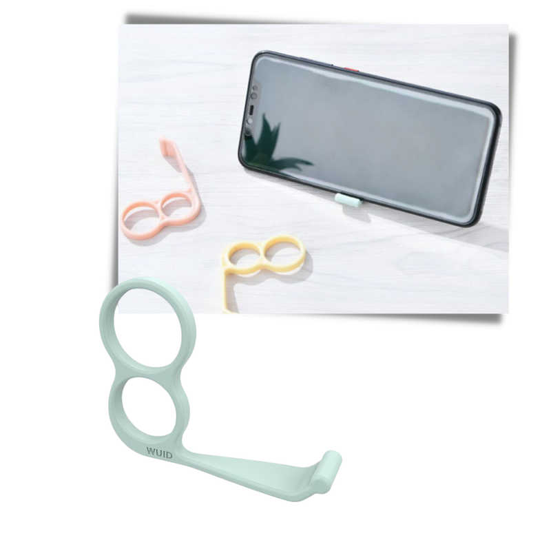 Lightweight Phone Stand and Hook 4-pack