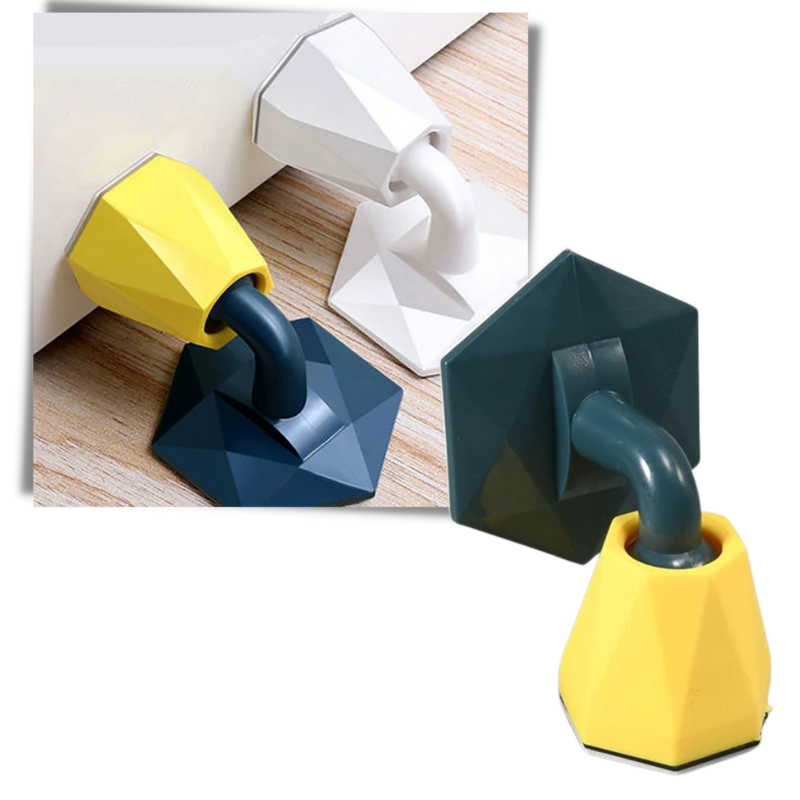 Silicone Door Stopper and Holder