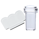 Silicone Nail Art Stamping Kit with Scraper