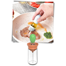 Oil Glass Bottle with Brush