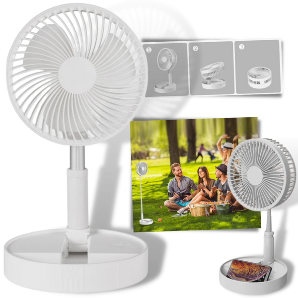 Unique Portable Foldable USB Fan