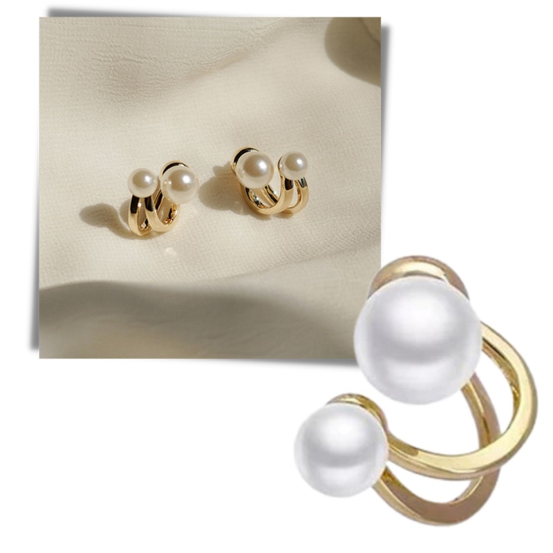 Vintage Pearl Drop Earrings