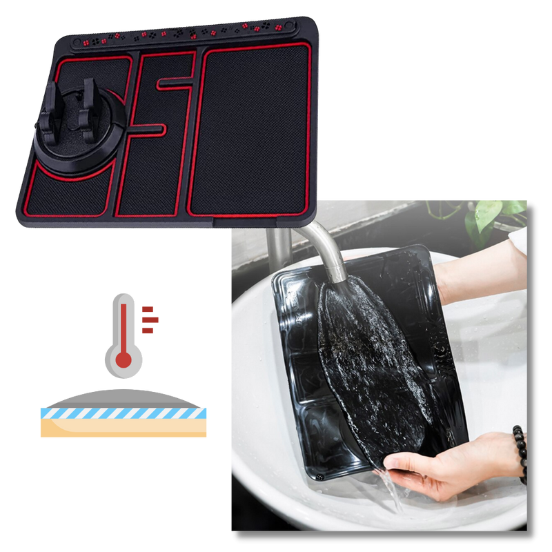 Non-Slip Pad and Phone Holder for Car