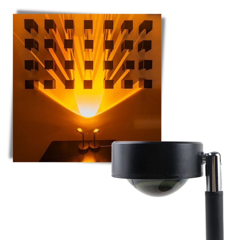 Colourful Light Projector LED Desk Lamp