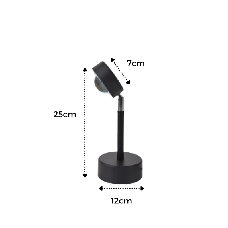 Colourful Light Projector LED Desk Lamp