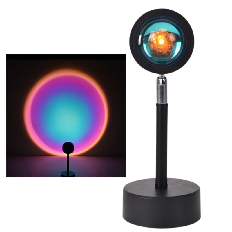 Colourful Light Projector LED Desk Lamp