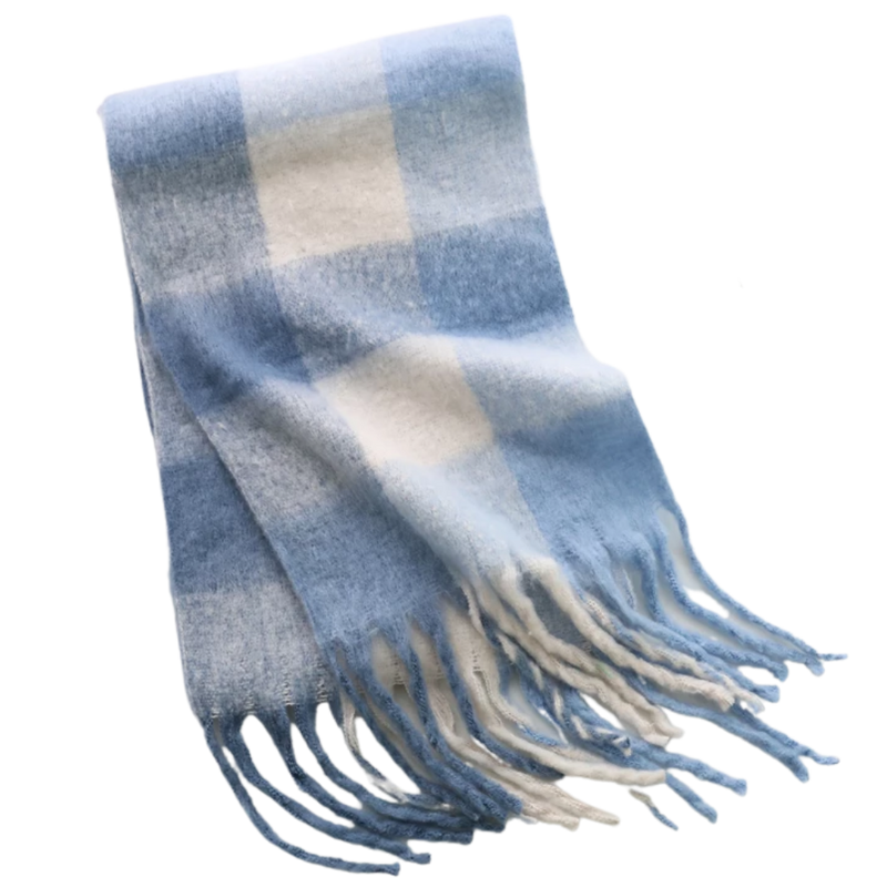 Plaid Women's Winter Scarf