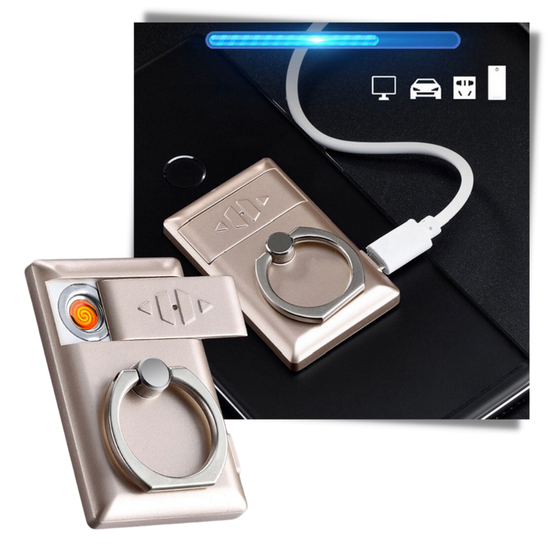Phone Ring with Lighter