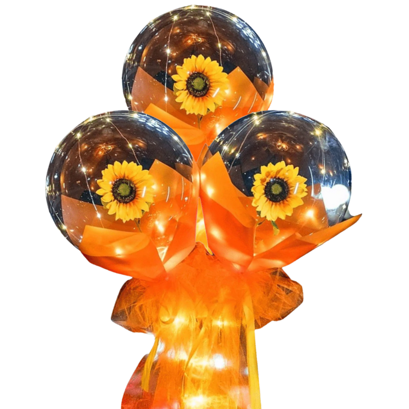 Beautiful Rose LED Balloon