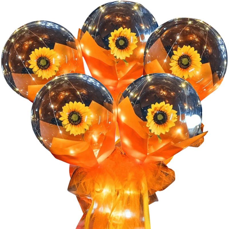 Beautiful Rose LED Balloon