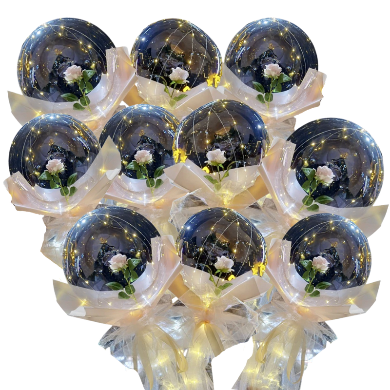 Beautiful Rose LED Balloon
