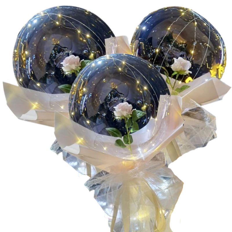 Beautiful Rose LED Balloon
