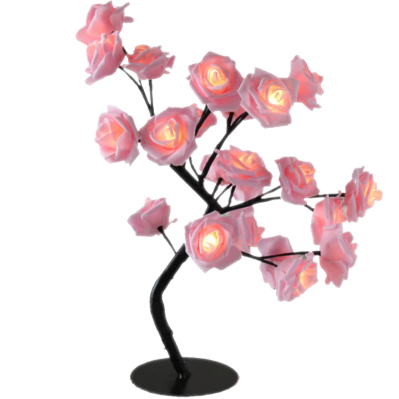 Delightful Rose Tree Lamp
