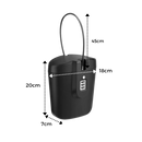 Portable Safe Box with Handle