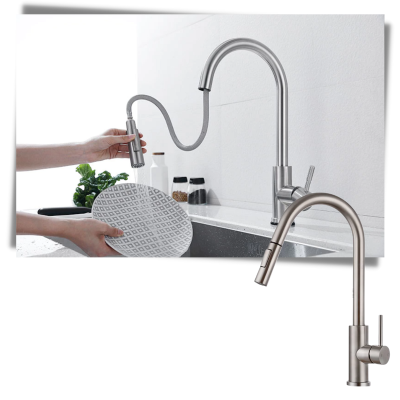 Flexible Kitchen Tap with Sensor