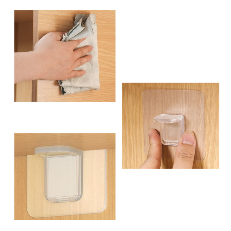 Adhesive Shelf Brackets