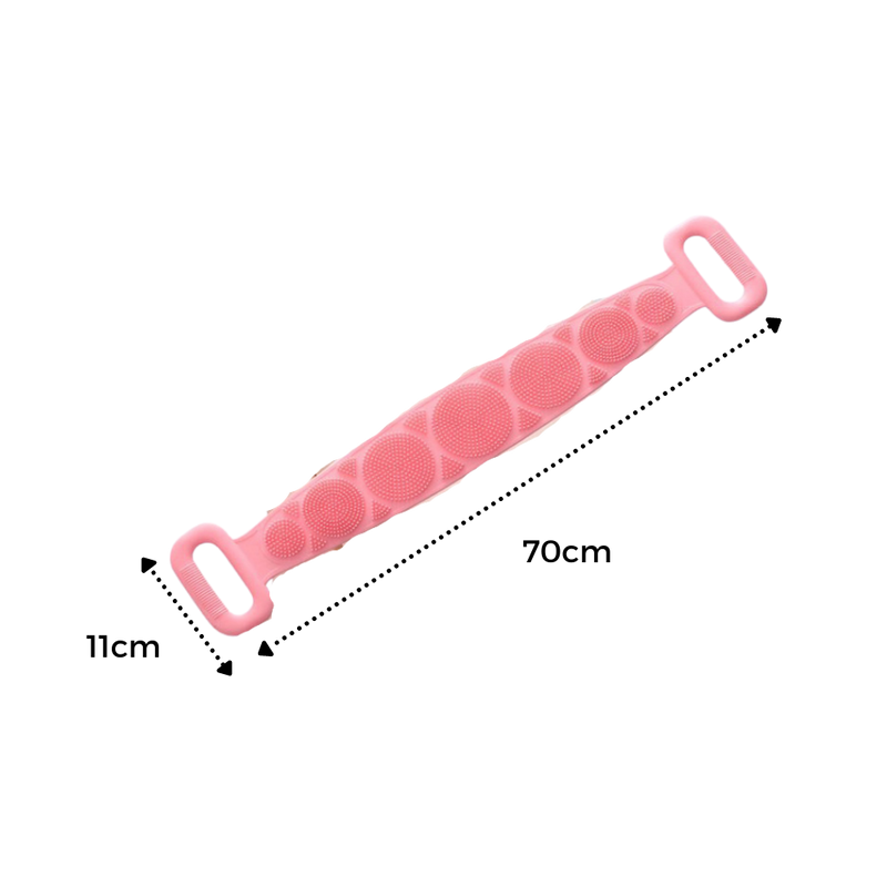 Stretchy Silicone Exfoliating Body Scrubber