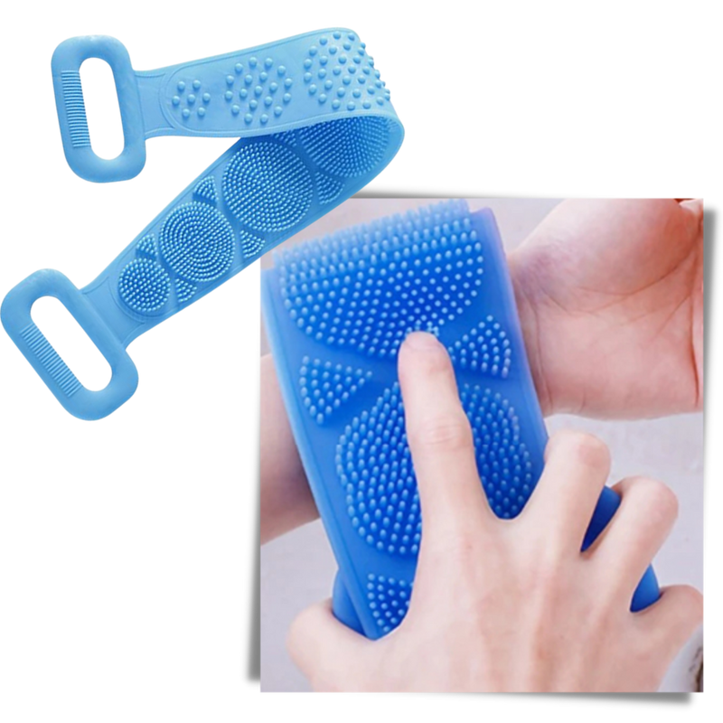 Stretchy Silicone Exfoliating Body Scrubber