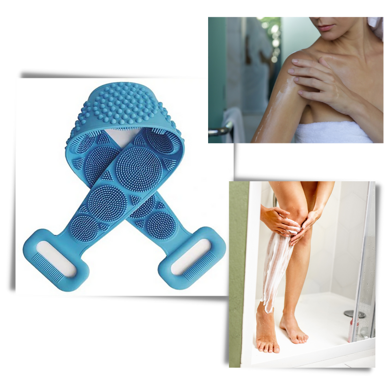 Stretchy Silicone Exfoliating Body Scrubber