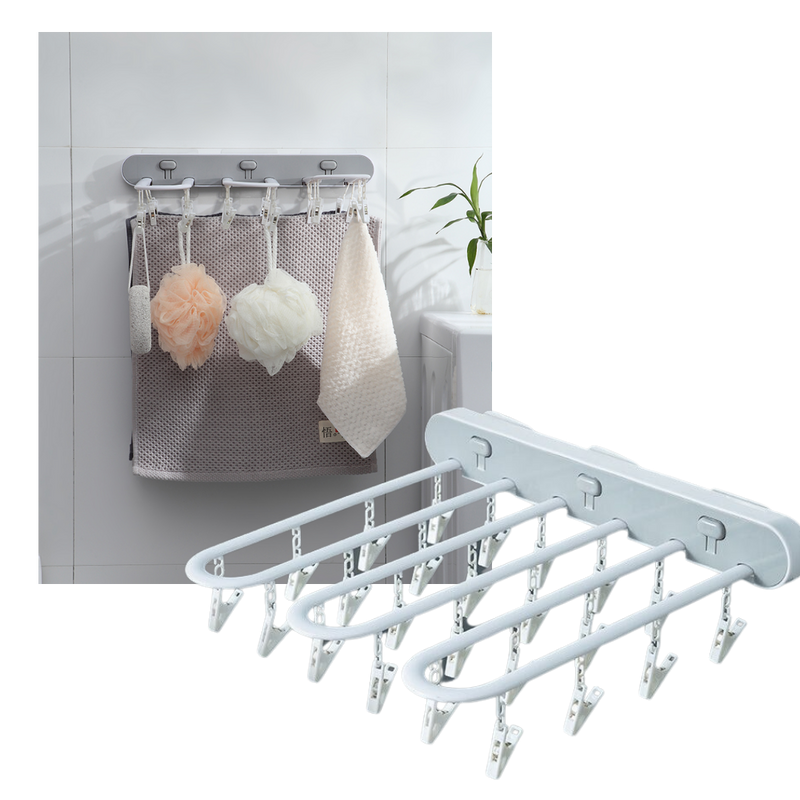 Wall-Mounted Clothes Organiser