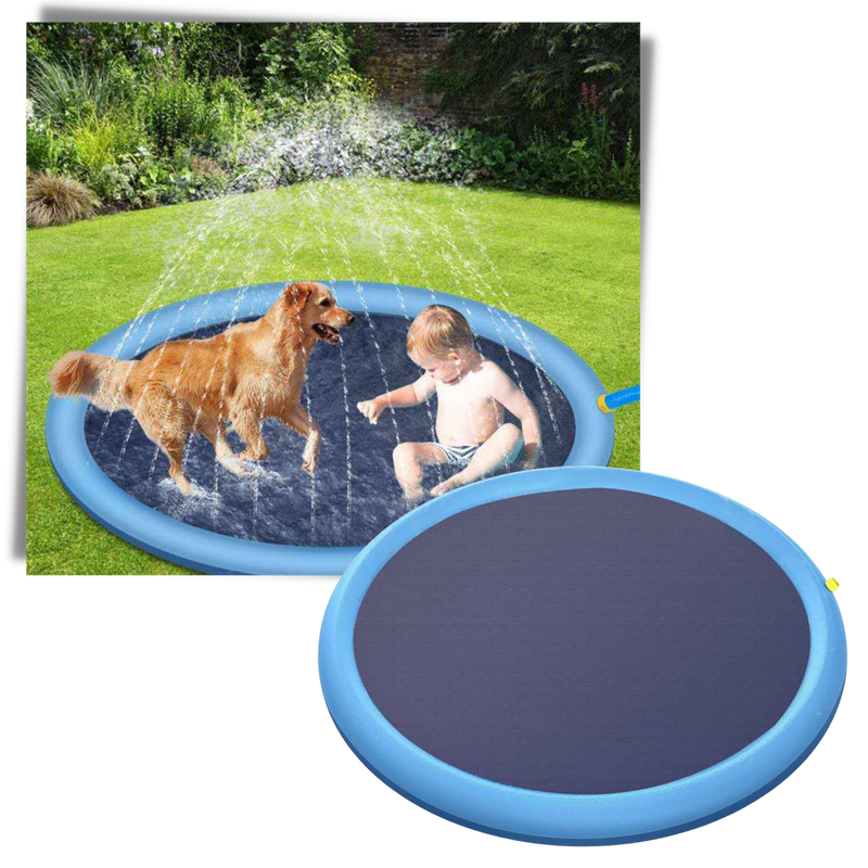 Water Spray Pool for Pets and Kids