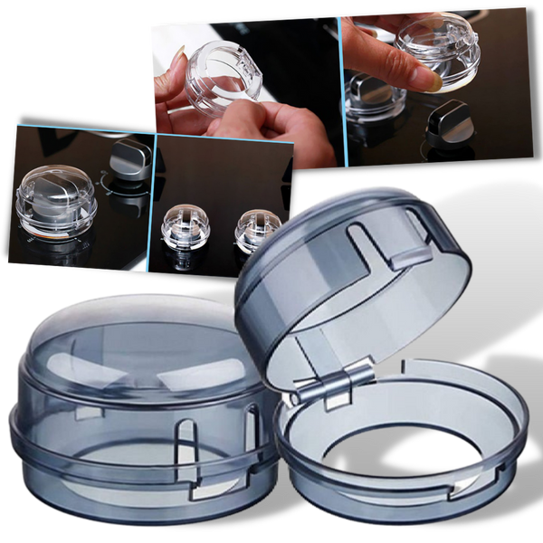 Set of Universal Kitchen Stove Knob Protectors
