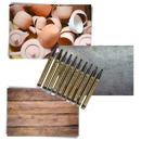 10-Pack Metallic Colour Markers