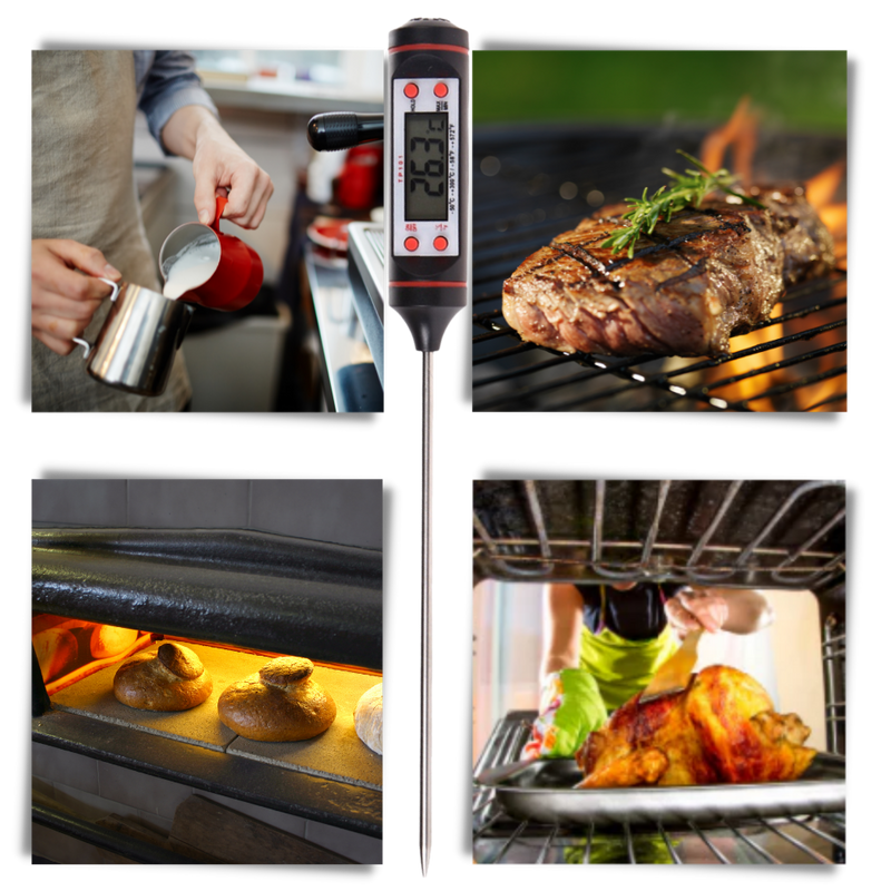 Digital Cooking Probe Thermometer