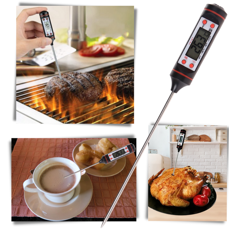 Digital Cooking Probe Thermometer