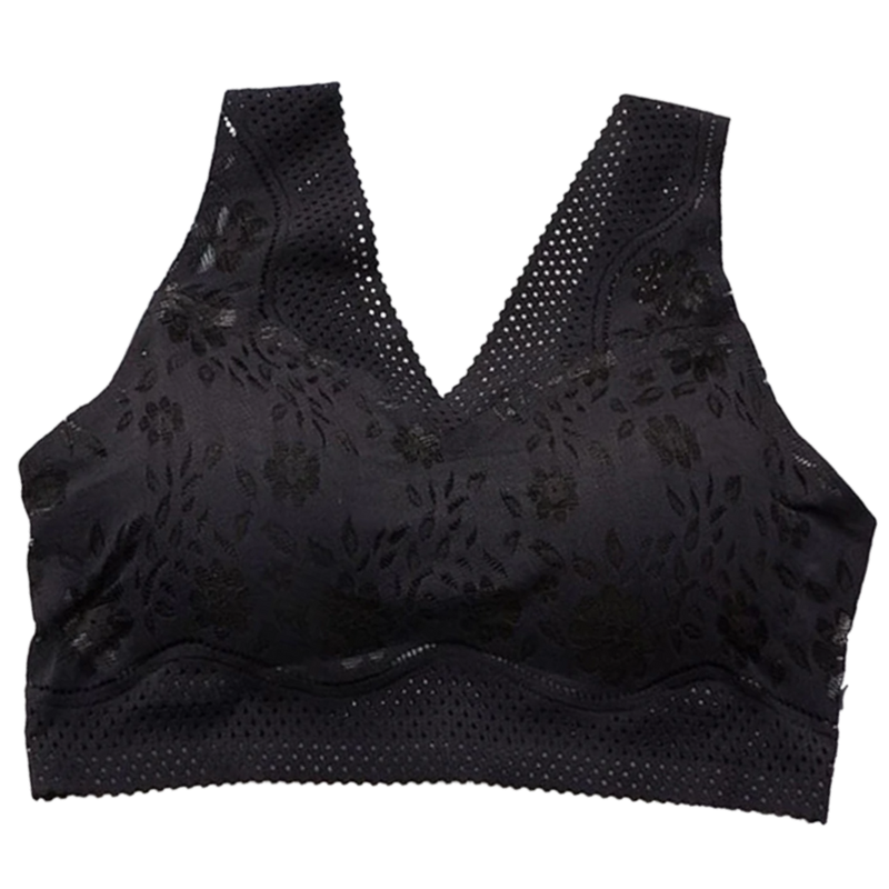 Seamless Breathable Lacy Bra