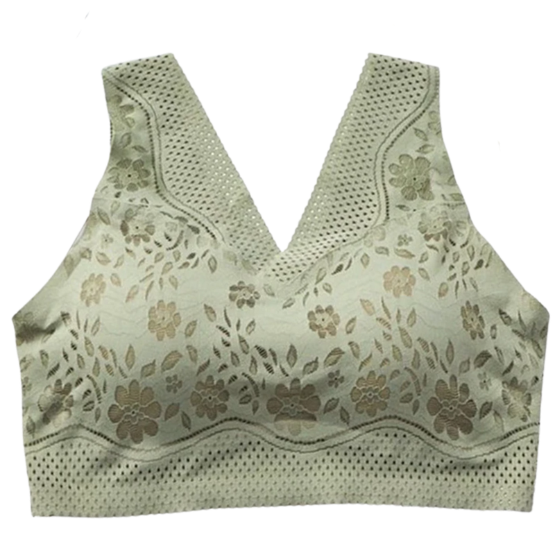 Seamless Breathable Lacy Bra