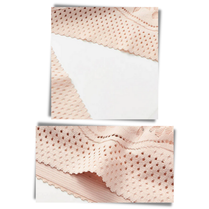 Seamless Breathable Lacy Bra