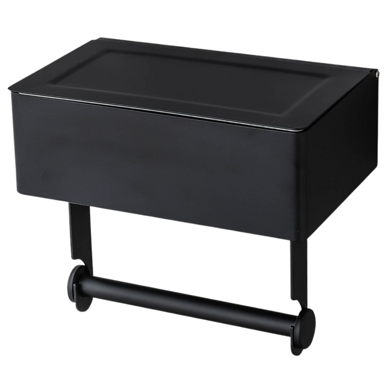 Toilet Paper Holder & Tissue Box