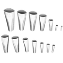 Stainless Steel Caulking Nozzle Set