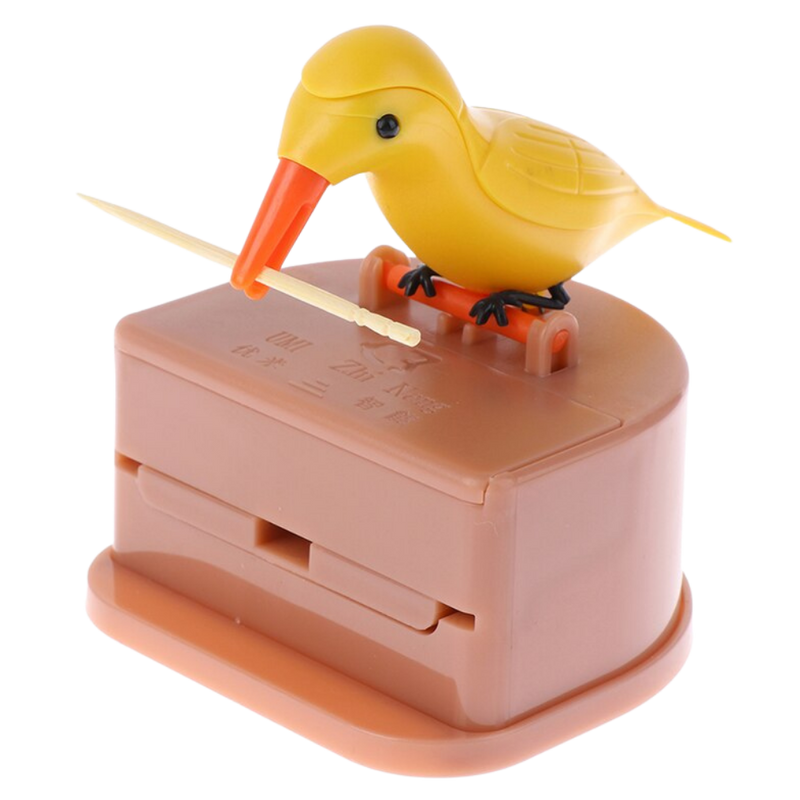 Bird Toothpick Dispenser Box