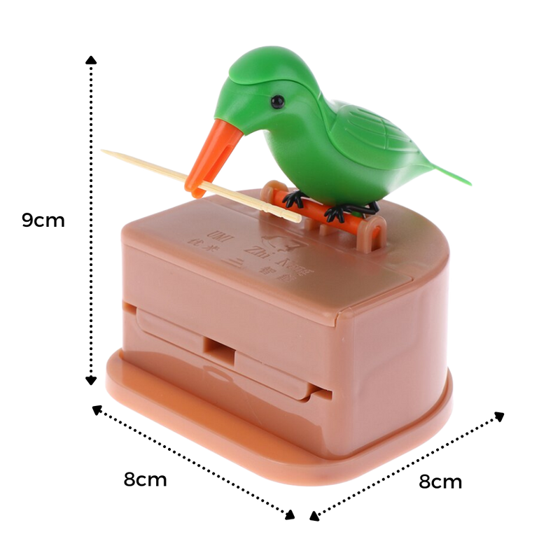 Bird Toothpick Dispenser Box
